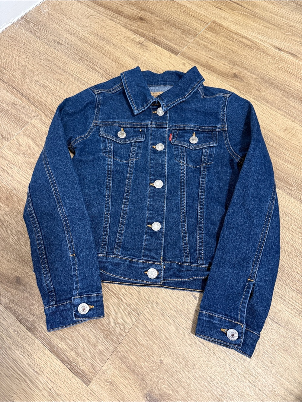 Levi's Girls Indigo Blue Denim Jacket - Classic Trucker